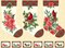 Christmas Blooms of the Holiday Stocking Panel 100% Cotton Fabric Price per Panel